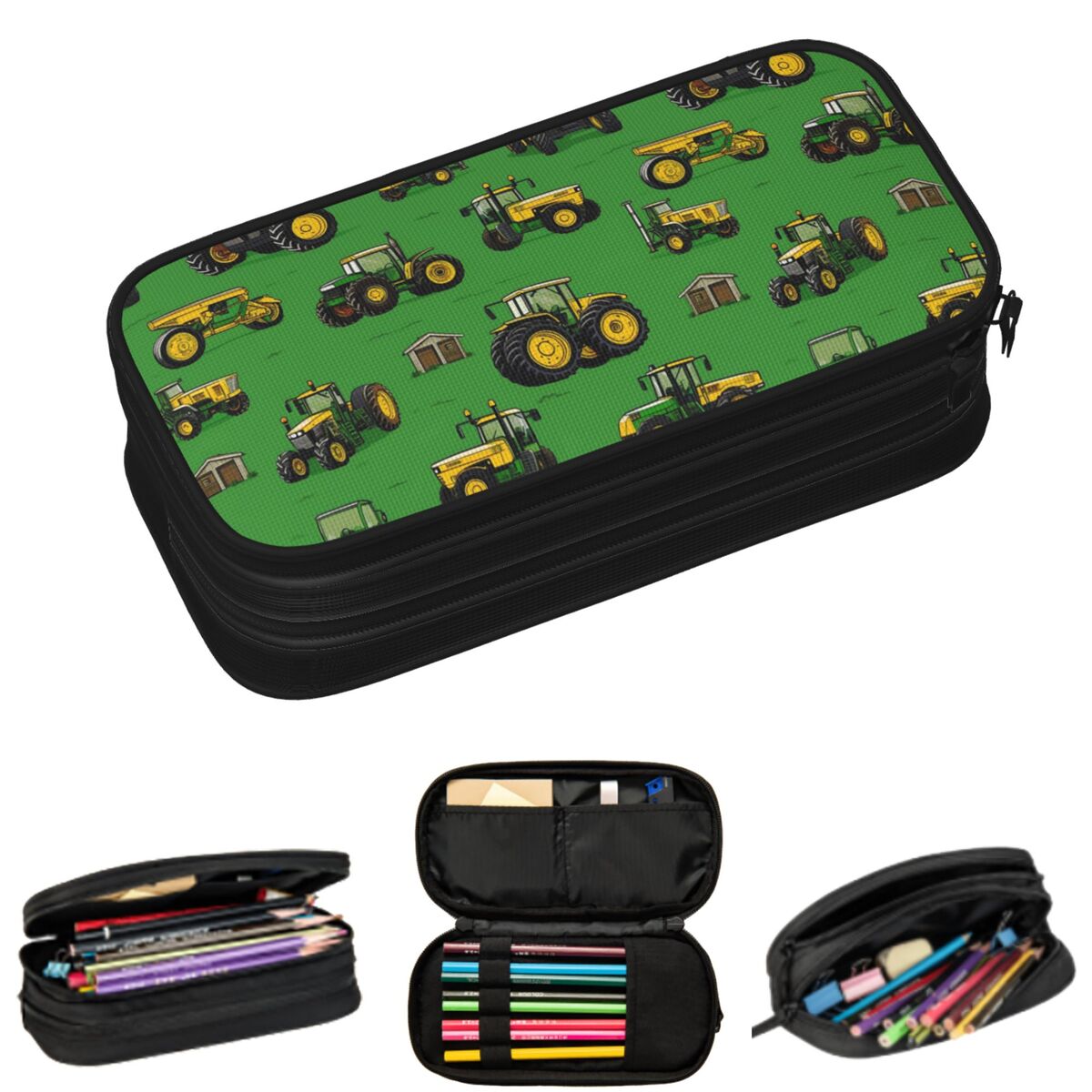 Agriculture Farming School - Tractor Agricultural Machines Farm Equipment Pencil