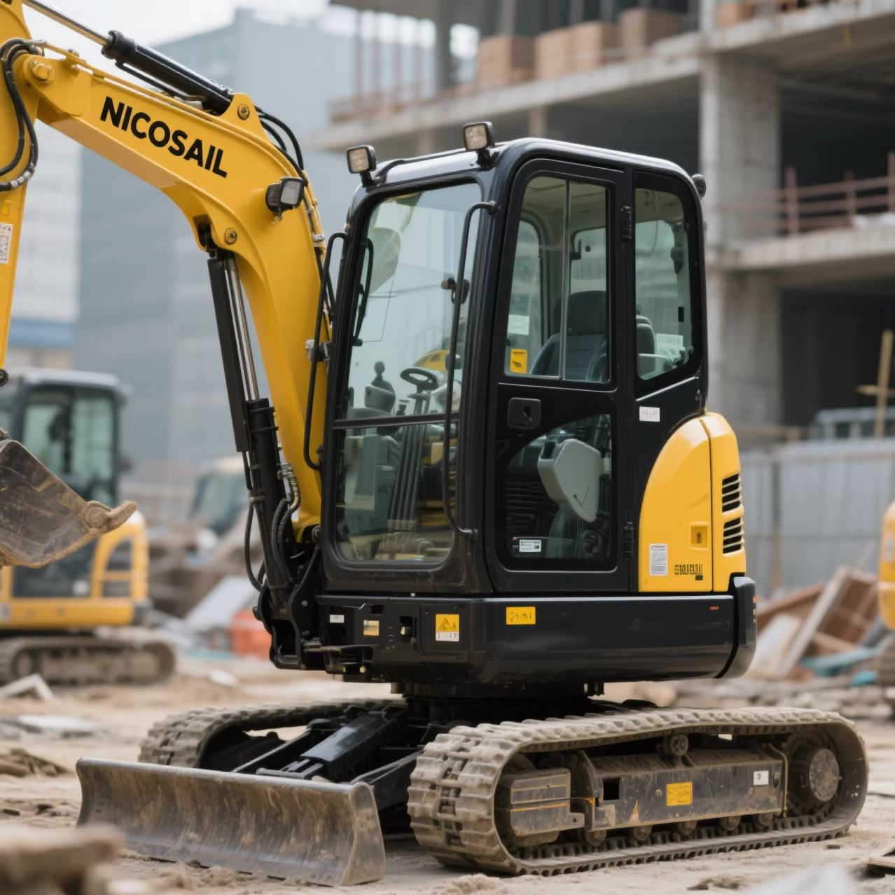 Agriculture Farming New Technology - 1-Ton Diesel Mini Excavator Advanced Technology
