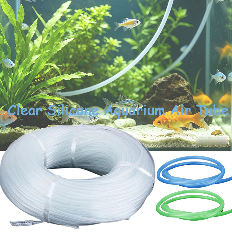 Clear PVC Aquarium Airline Tub - Fish Pond Aerator ulasan dan harga