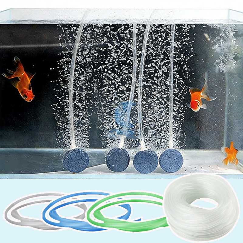 Clear PVC Aquarium Airline Tub - Fish Pond Aerator ulasan dan harga