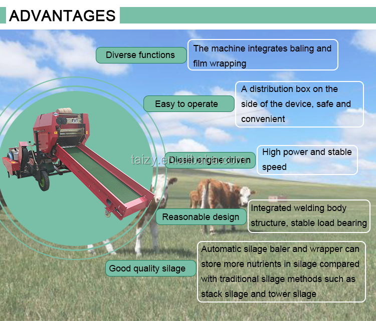 2026 SELL 2026 Full Automatic  - Silage Baler Machine ulasan dan harga