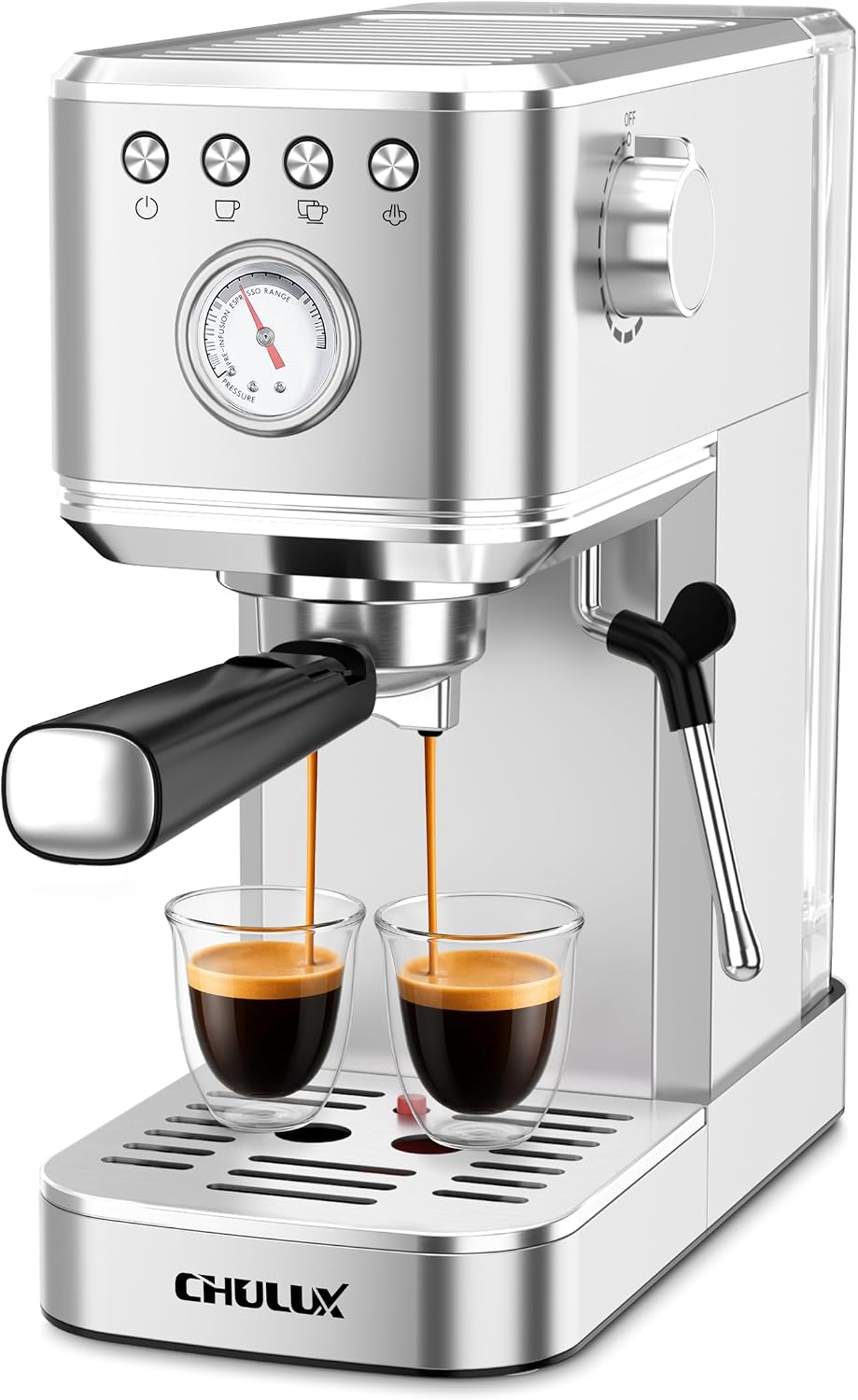 20 Bar Espresso Machine with M - Milking Machine ulasan dan harga