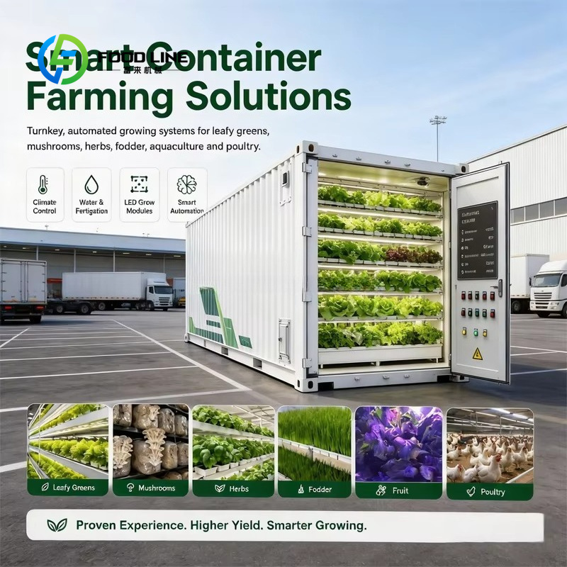 Hydroponic Container Farm for  - Farming Agriculture Project ulasan dan harga