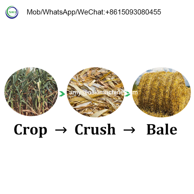 Automatic Silage Packing Bundl - Silage Baler Machine ulasan dan harga