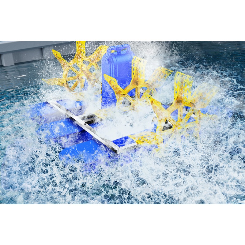 Waterwheel Type Fishpond Aerat - Fish Pond Aerator ulasan dan harga