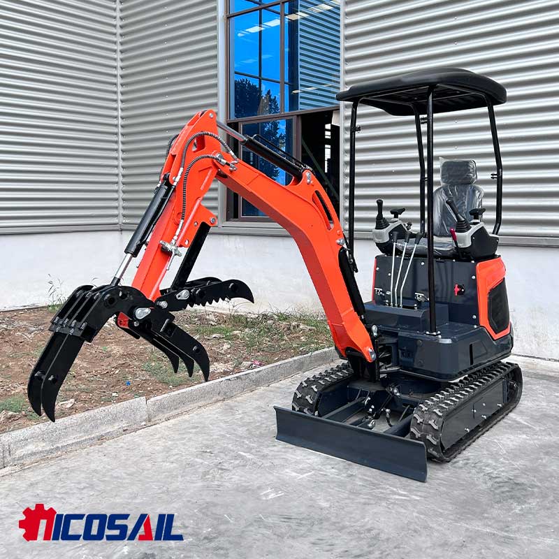 Multi-Use 1-2ton Mini Excavato - Farming And Agriculture Jobs ulasan dan harga