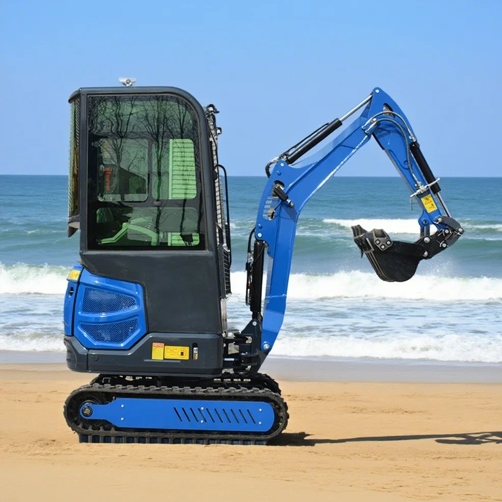 1-Ton Diesel Mini Excavator Ad - Agriculture Farming New Technology ulasan dan harga